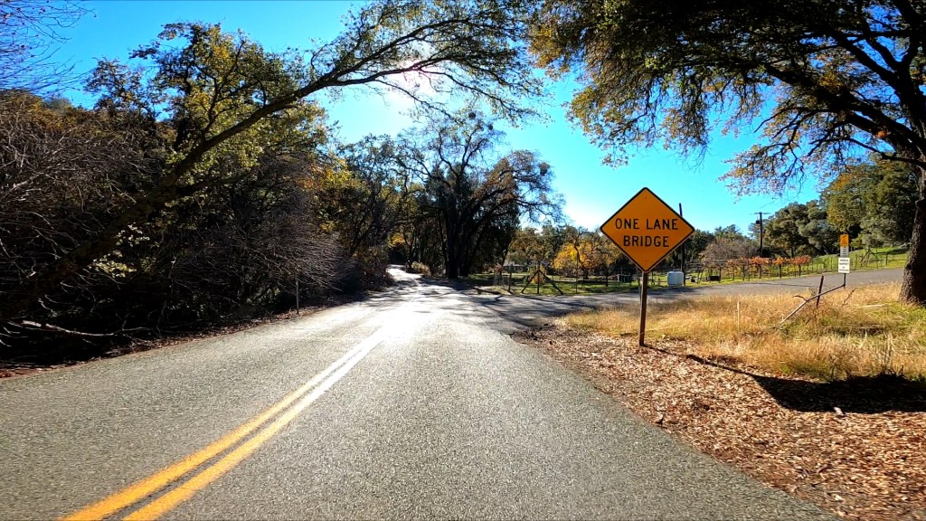 Deer Valley Road One Lane Bridge