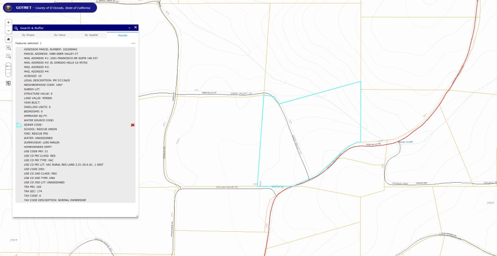 Gotnet information on 3840 Deer Valley Court